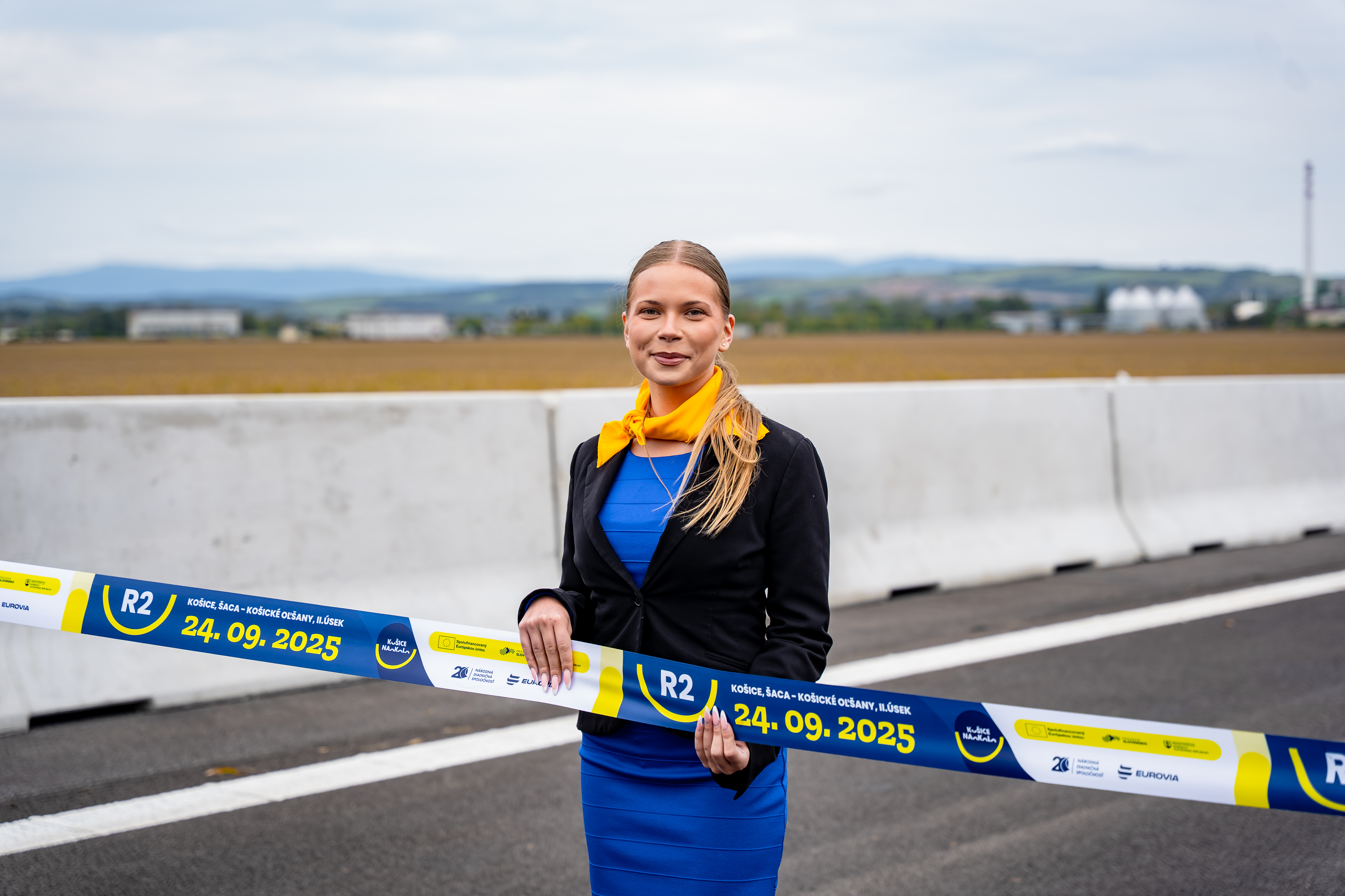 Slavnostne otvorenia useku rychlostnej cesty R2 Kosice, Saca  Kosicke Olsany II. usek -35